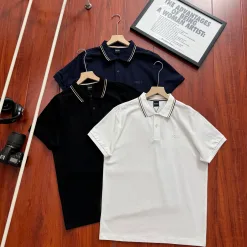 Premium Qualität Boss Kurzarm Schwarz Classic Collection