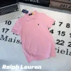 Luxus Ralph Lauren Kurzarm Schwarz Leinen Classic Luxury