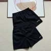 Premium Nike Shorts Schwarz Nylon Lässiger Stil