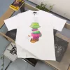 Premium Fendi Kurzarm Schwarz Baumwolle Logo Style