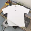 Premium Chanel Kurzarm Schwarz Baumwolle Klassischer Stil