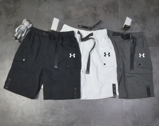 Luxus-Shorts von Under Armour in Schwarz, atmungsaktiv, luxuriös