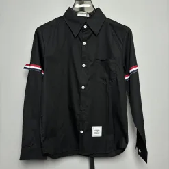 Luxus Thom Browne Langarm Baumwolle Classic Luxury
