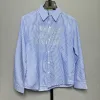 Bestseller Burberry Hemden Blau Gestreift Luxus