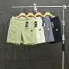 Luxus-Shorts Descente aus schwarzer Seide Urban Luxury