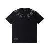 Luxuriöse Chrome Hearts Kurzarm-Kollektion aus schwarzem Leder
