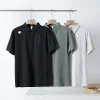 Premium-Qualität Descente Kurzarm Schwarz Seide Classic Collection