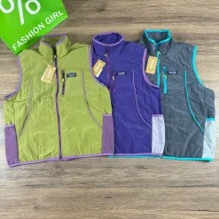 Luxus-Patagonia-Jacke, Grün, Retro-Kollektion