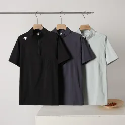 Bestseller Descente Kurzarm Grau Atmungsaktiver Stil