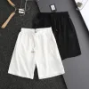 Bestseller Louis Vuitton Shorts Schwarzer Strick Atmungsaktiver Stil