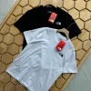 Premium The North Face Kurzarm Schwarz Print Luxus