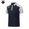 Premium Qualität Descente Kurzarm Blau Urban Style