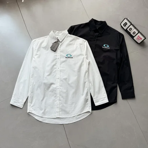 Meistverkaufte Balenciaga Langarm Baumwolle Casual Style