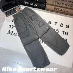 Premium Nike Casual Hose Grau Solid Luxury