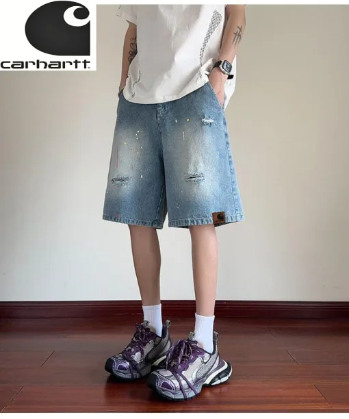 Premium Carhartt Shorts Denim Classic Kollektion
