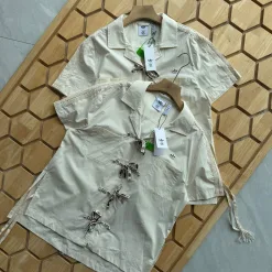 Luxus Adidas Kurzarm Creme Baumwolle Luxus