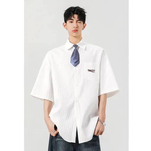 Premium Balenciaga Kurzarm Schwarz Solid Style