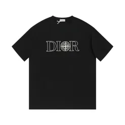 Premium Dior Kurzarm Baumwolle Luxus
