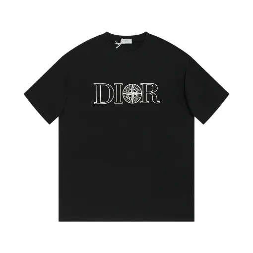 Premium Dior Kurzarm Baumwolle Luxus
