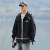 Premium Qualität The North Face Jacke Schwarz Atmungsaktiv Luxus