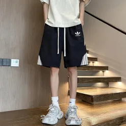 Premium Balenciaga Shorts Schwarz Casual Style