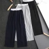 Hochwertige Calvin Klein Loose Pants Schwarzer minimalistischer Stil
