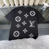 Bestseller Louis Vuitton Kurzarmhemd Weiß Baumwolle Klassischer Stil