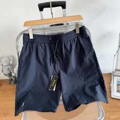 Hochwertige Ralph Lauren Shorts Schwarz Atmungsaktiver Stil