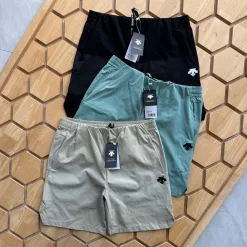 Hochwertige Descente Shorts Schwarz Atmungsaktive Kollektion