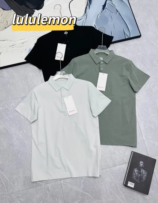 Hochwertiges Lululemon Poloshirt im Black Style