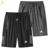 Bestseller Adidas Shorts Schwarz Seide Atmungsaktiv Luxus