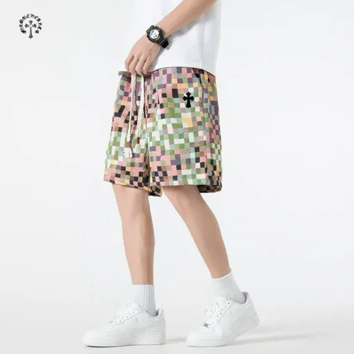 Hochwertige Chrome Hearts Shorts aus der Jacquard-Kollektion