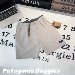 Hochwertige Patagonia Shorts Schwarz Atmungsaktiver Stil