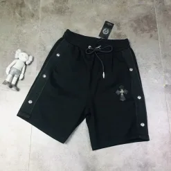 Hochwertige Chrome Hearts Shorts aus gewaschener Baumwolle