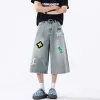 Hochwertige Vans Jeans Blaue Stickerei Luxus