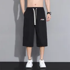 Hochwertige Fila Shorts Schwarz Classic Kollektion