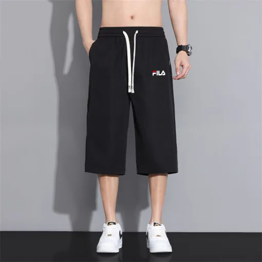 Hochwertige Fila Shorts Schwarz Classic Kollektion