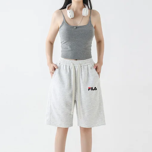 Luxus-Shorts von Fila in Schwarz, klassischer Luxus