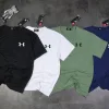 Luxus Under Armour Kurzarm Schwarz Nylon Atmungsaktiv Luxus
