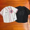 Hochwertige Supreme Kurzarmshirts Black Jersey Logo Kollektion