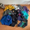 Hochwertige Patagonia-Jacken, lila Fleece-Patchwork-Kollektion