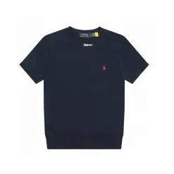 Bestseller Ralph Lauren Kurzarm Weiß Strick Solid Style