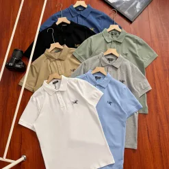 Hochwertige Ralph Lauren Kurzarm-T-Shirts aus schwarzer Baumwolle, Casual-Kollektion