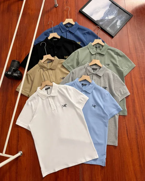 Hochwertige Ralph Lauren Kurzarm-T-Shirts aus schwarzer Baumwolle, Casual-Kollektion