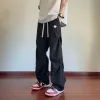 Premium Qualität Descente Casual Hose Schwarz Casual Style