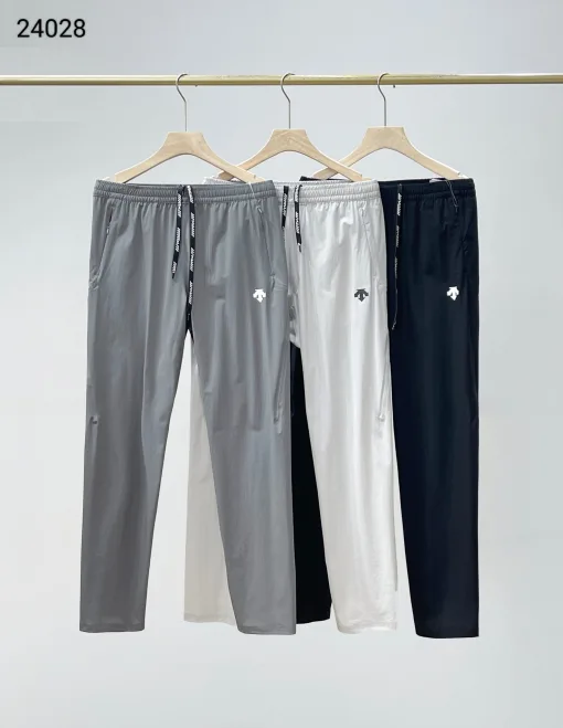 Hochwertige Descente-Hose in Schwarz, eleganter Stil