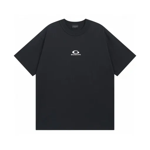 Luxuriöse Balenciaga Kurzarm-Logo-Kollektion