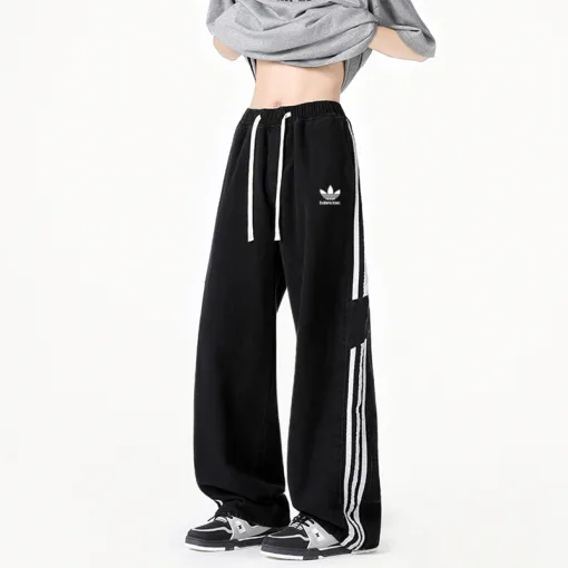 Bestseller Adidas Jeans Black Cotton Patchwork Kollektion