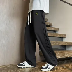 Luxus Stone Island Freizeithose Schwarz Casual Luxury