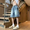Luxus-Shorts von Stone Island in Blau aus der Solid-Kollektion